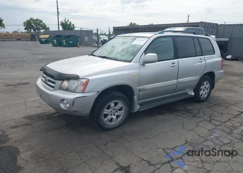 2001 Toyota Highlander V6 from USA, damaged, VIN JTEHF21A210031686